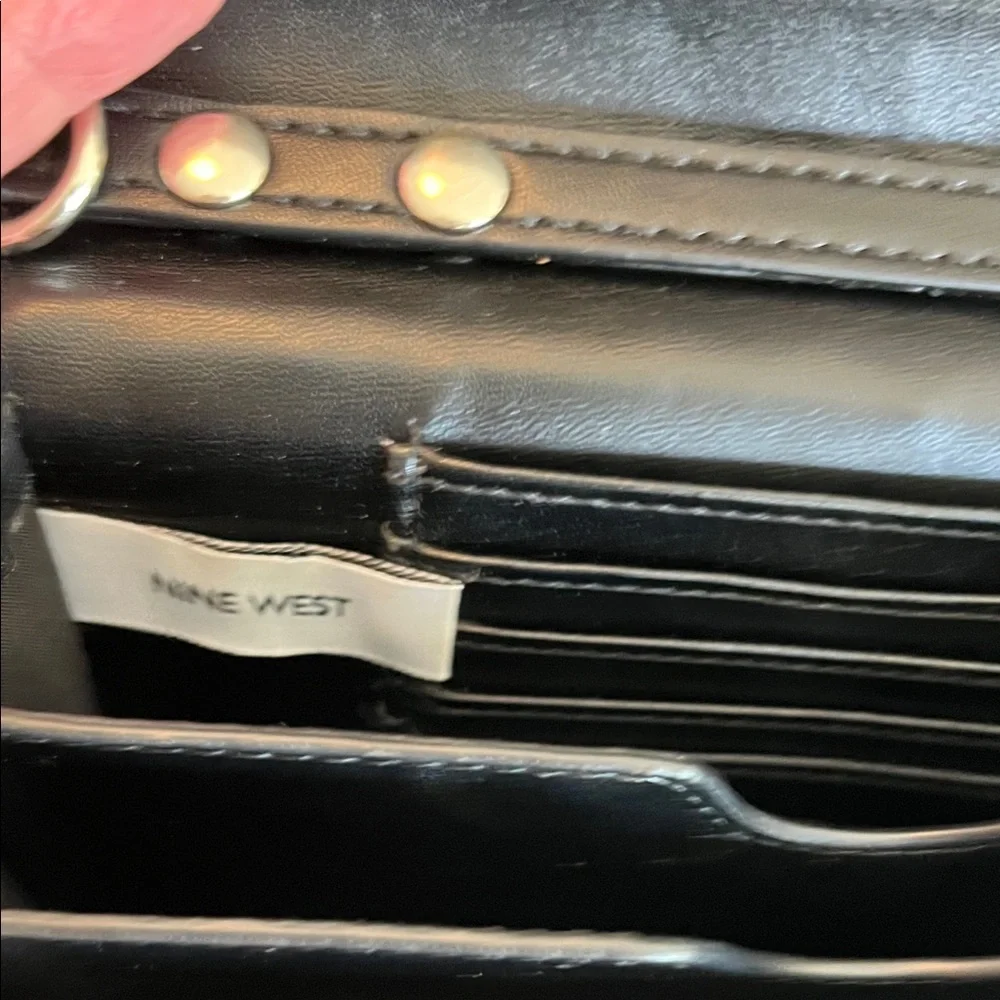 Elegant Small Black Leather Crossbody Bag
